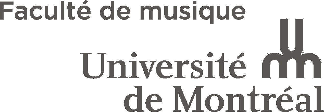 Logo Faculté de musique, Université de Montréal